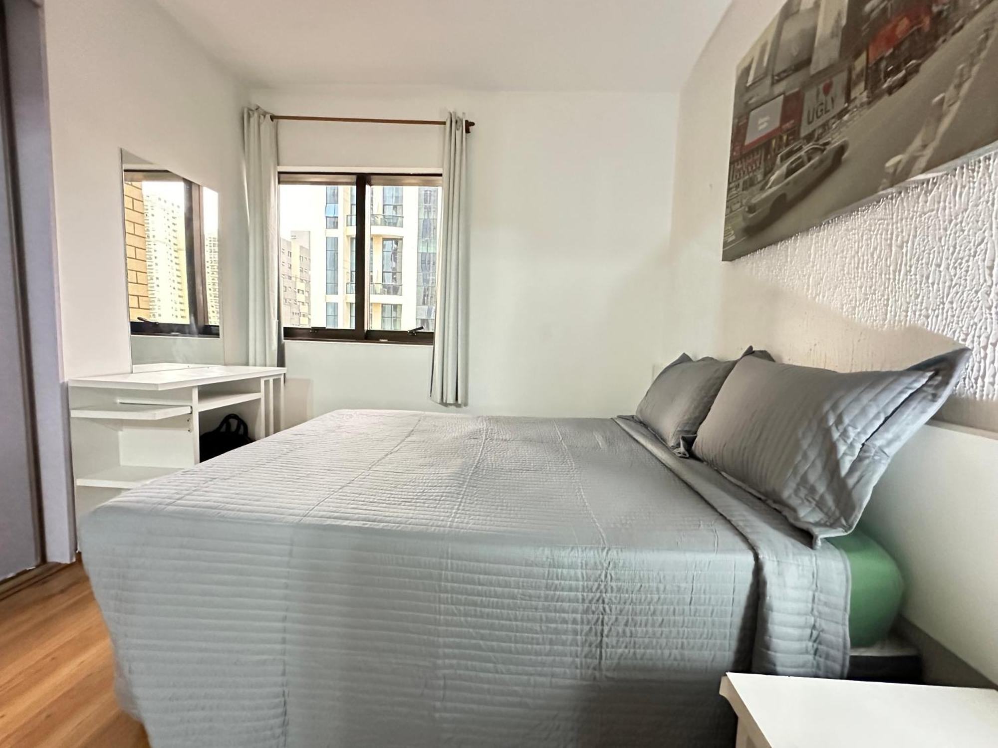 1601 Apart-Hotel Qi Intelligent Ibirapuera São Paulo Exteriör bild
