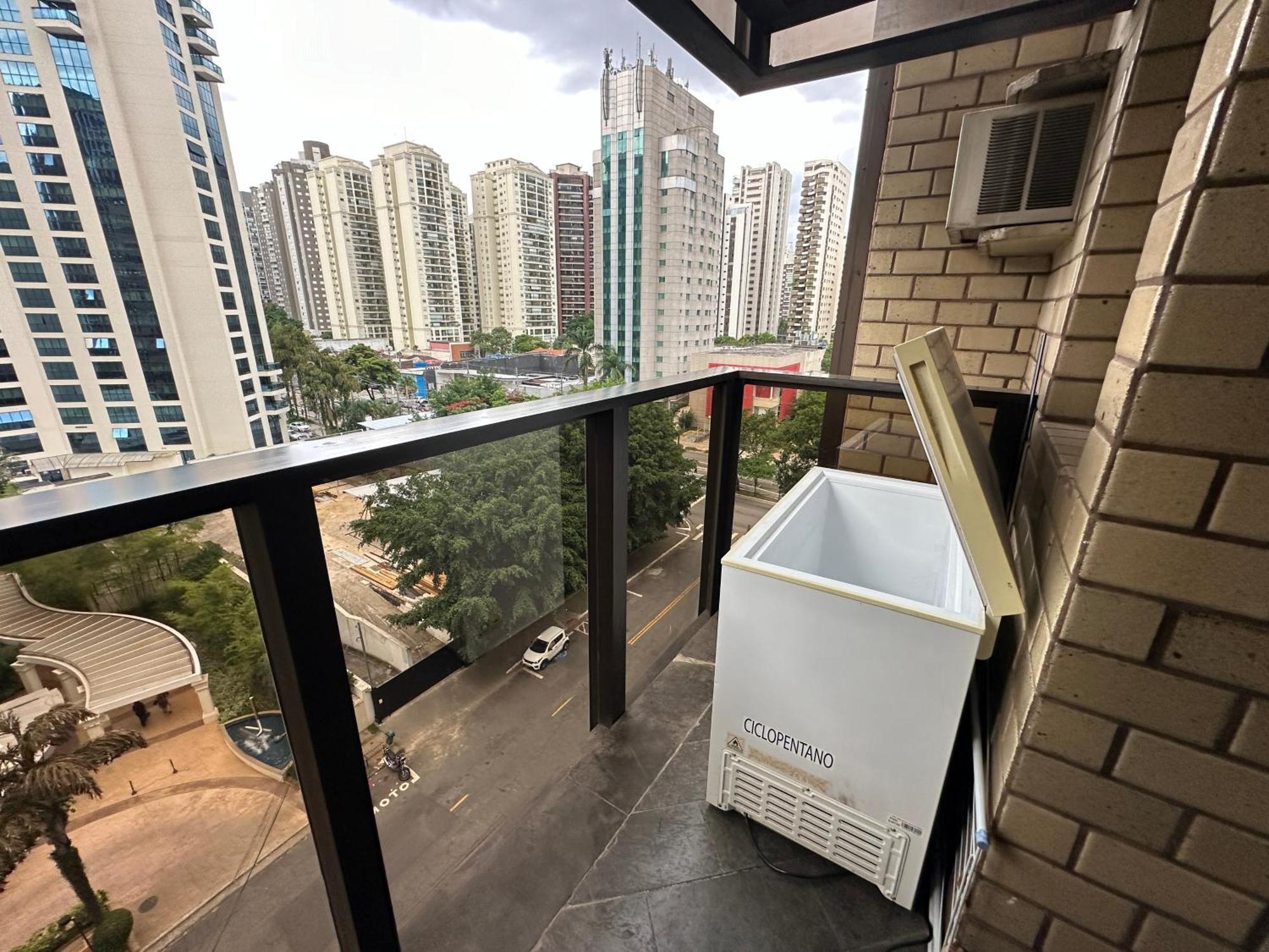 1601 Apart-Hotel Qi Intelligent Ibirapuera São Paulo Exteriör bild