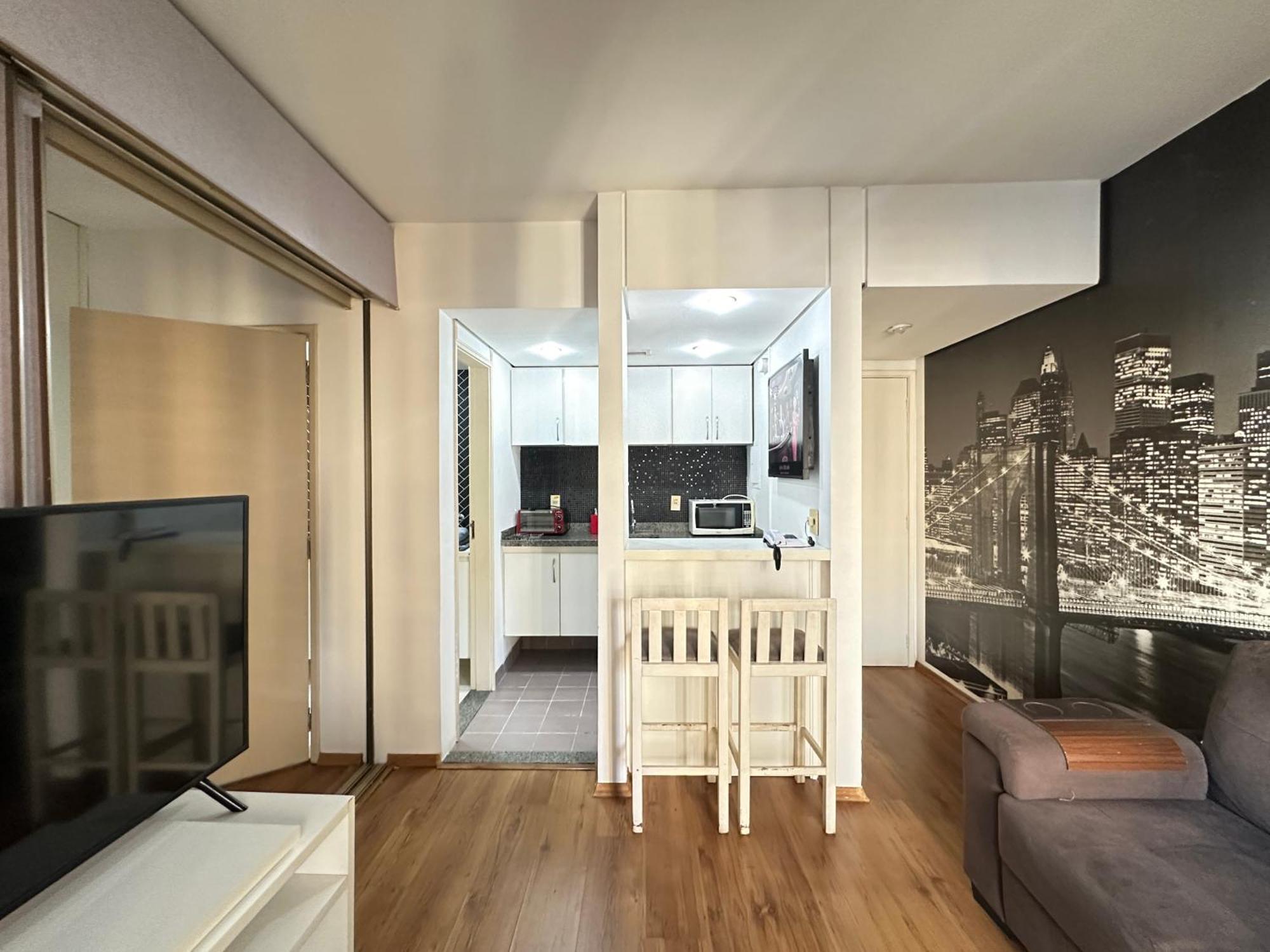 1601 Apart-Hotel Qi Intelligent Ibirapuera São Paulo Exteriör bild