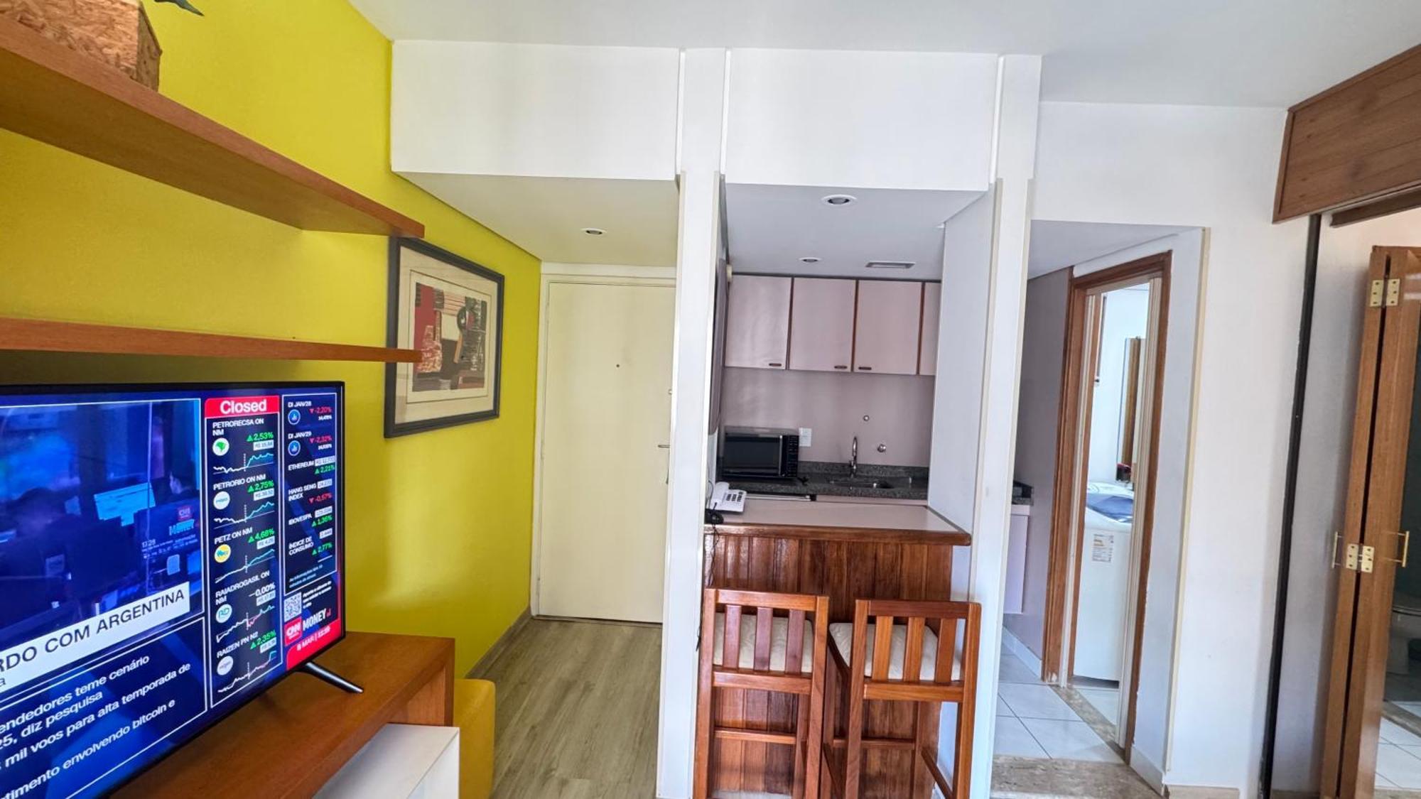 1601 Apart-Hotel Qi Intelligent Ibirapuera São Paulo Exteriör bild