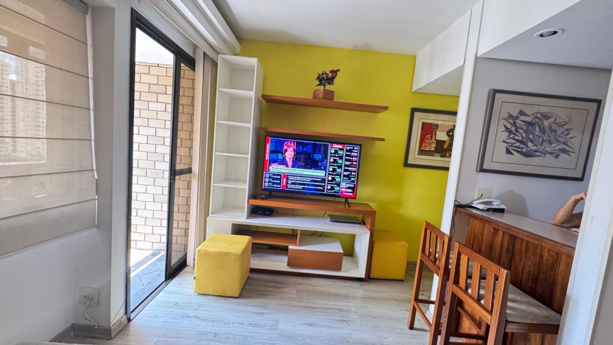 1601 Apart-Hotel Qi Intelligent Ibirapuera São Paulo Exteriör bild
